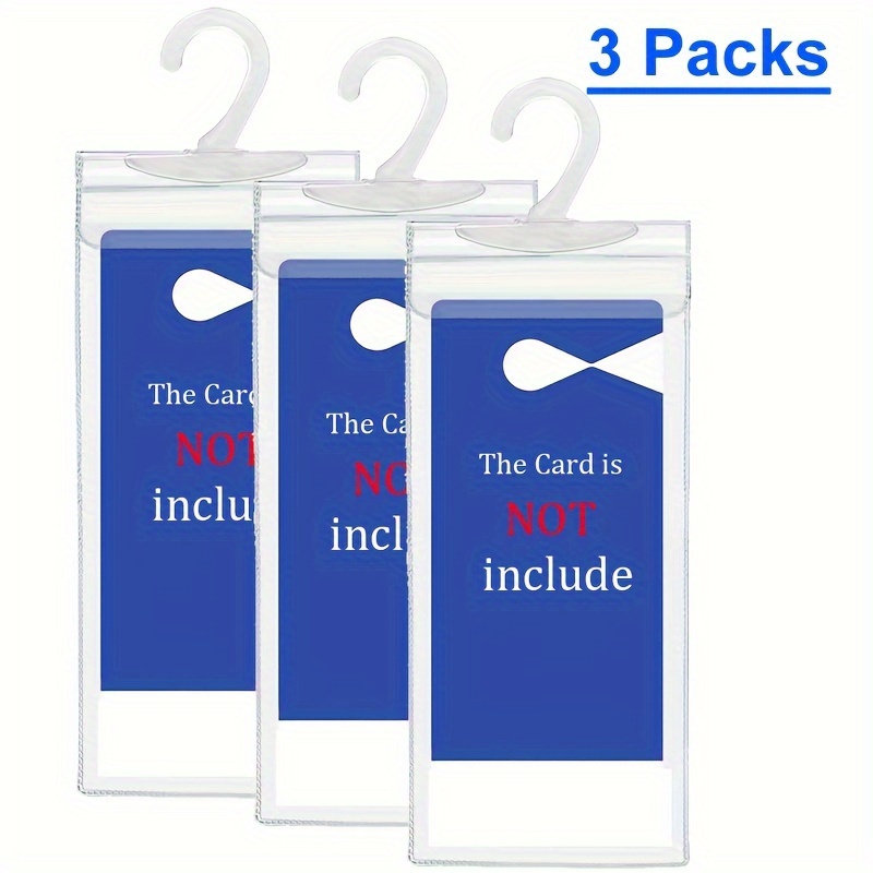 5 Pcs Car Permit Holder, Windscreen Card Holder Parking Permit Holders  Clear Ticket Holder For Permits, Badges And Passports