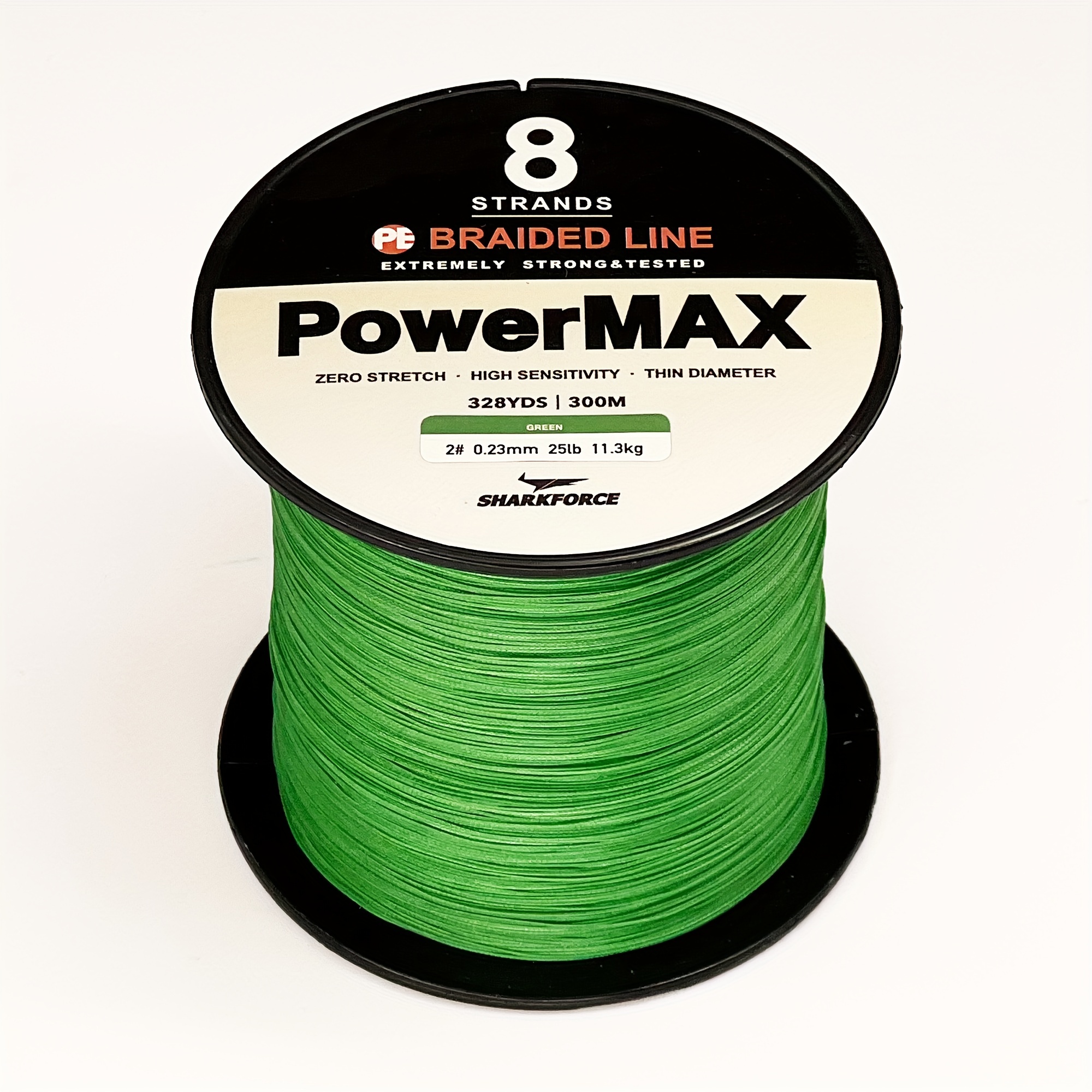 300M Super Strong Green Multifilament Braided Fishing Line 8