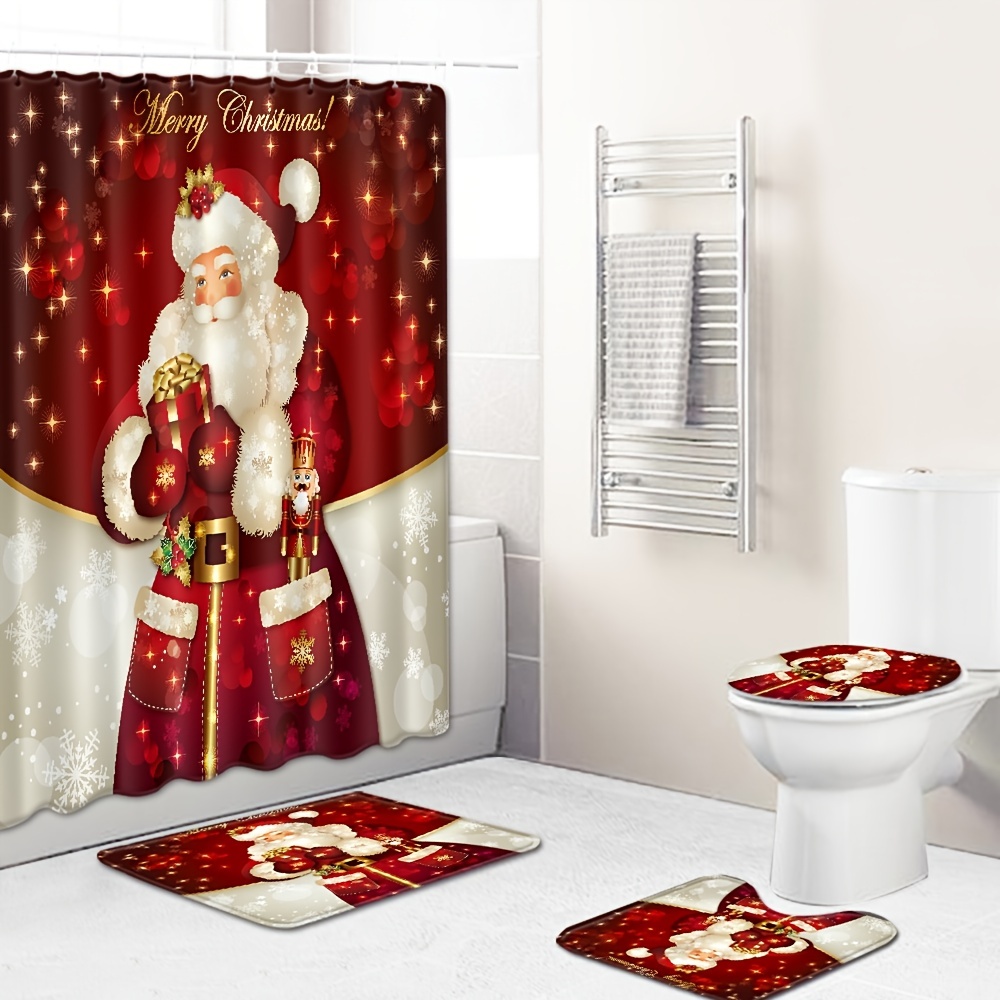 Set 3 pz tappetini da bagno natalizi Albero di Natale in Memory