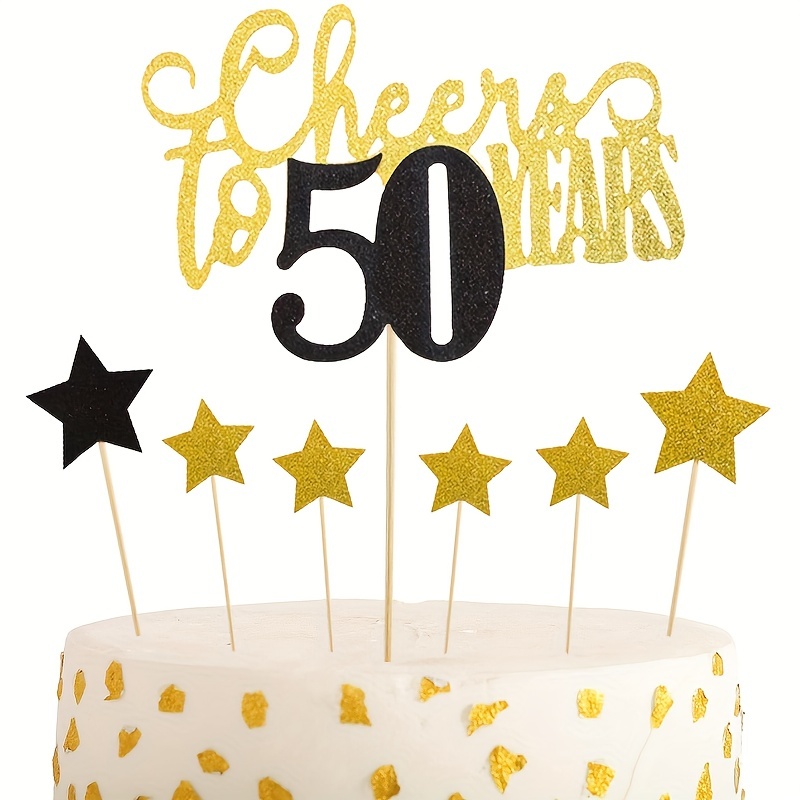 Wholesale Fifty 50th Personalised Happy Birthday Cake Topper ANY AGE  Decoration From m.alibaba.com