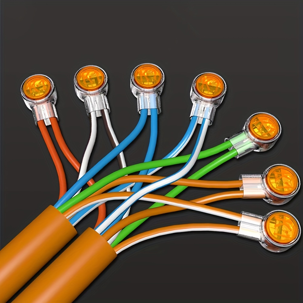 100 unidades de extremos RJ45 Cat6, conector RJ45, conector Cat6/Cat5e/Cat5  RJ45, conectores de crimpado de cable Ethernet, enchufe de red UTP para