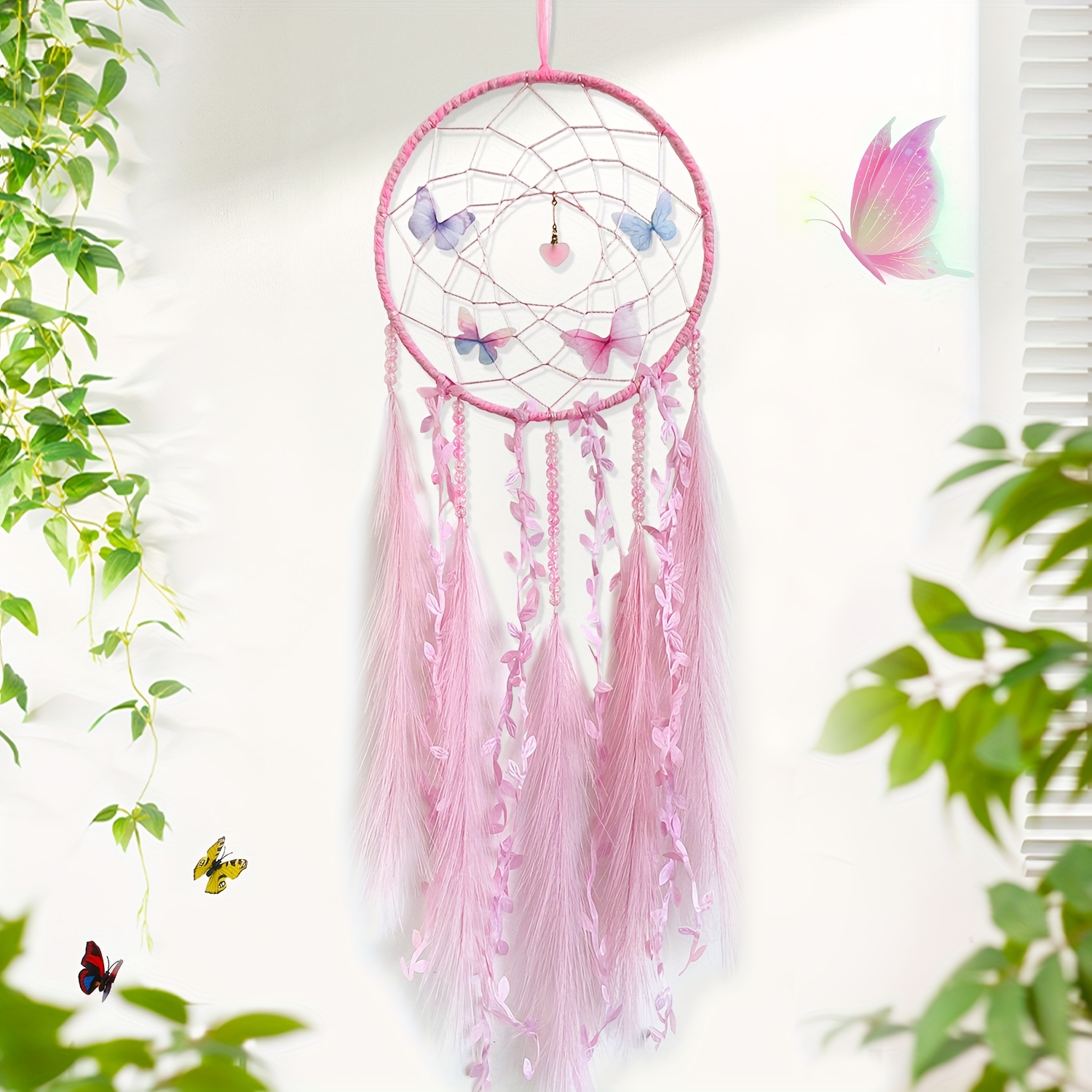 Dream Catcher Hanging Decoration Handmade Weaving - Temu