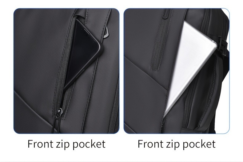 Mochila de viaje multifuncional para aventuras al aire libre, bolso de mano, mochila de senderismo, equipaje con múltiples bolsillos, gran capacidad, diseño simple y elegante, ideal para viajes de negocios o transporte diario