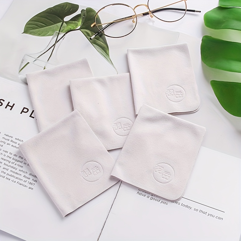 High Microfiber Glasses Cleaning Cloths, 10 Pack Soft