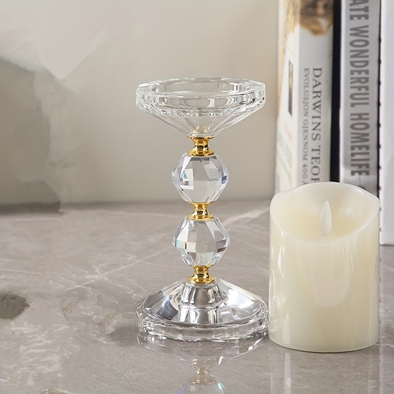Crystal Tea Light Holders european Style Home Couple - Temu