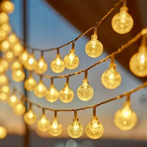 Ancienne guirlande de Noël lumineuse vintage 100 lampes non clignotante