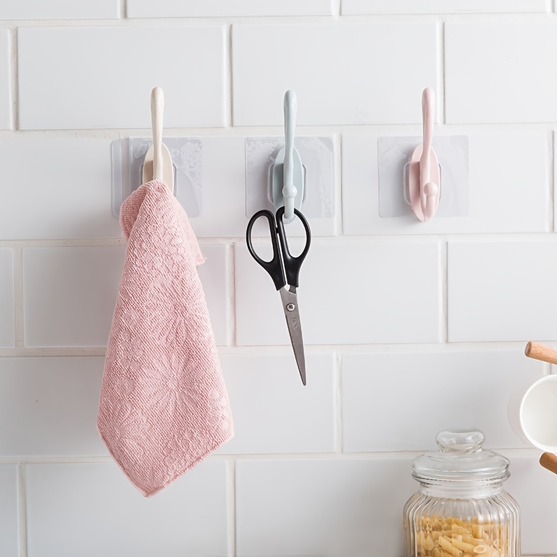 Self-adhesive Nails Wall, Clothes Hangers Bathroom