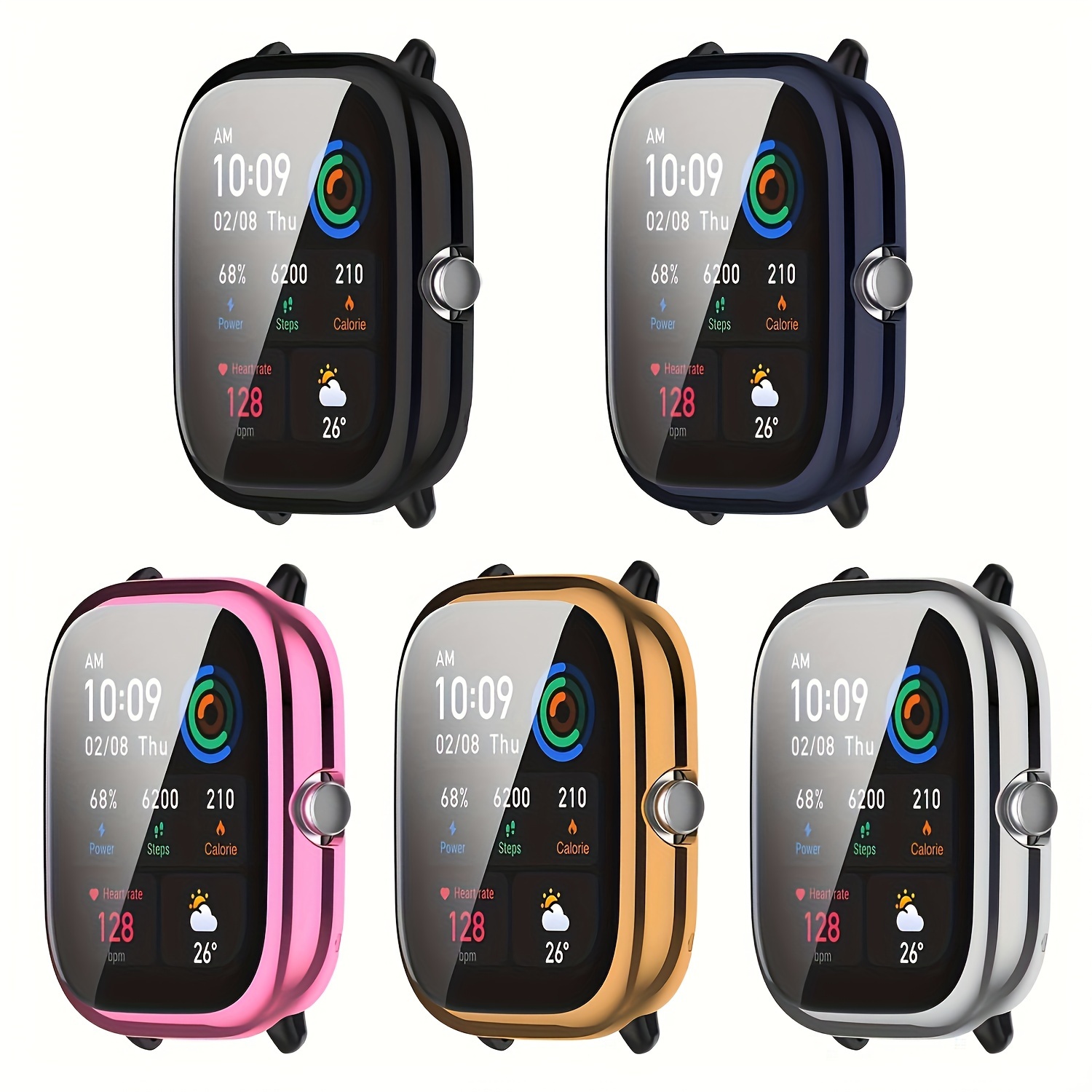 PC Protective Case Glass For Amazfit Bip 5 Full Screen Protector Cover  Bumper for Huami Amazfit Bip 5 3 Pro Bip U Pro Bip5 Cases - AliExpress