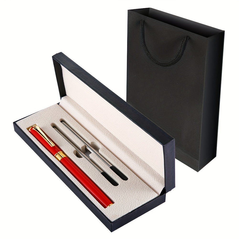 

Ballpoint Pen Black Refill, Business Pens,luxury Pen,best Ball Pen Gift Set For Men & Women Professional Executive,office,nice Pens Classy Gift Box