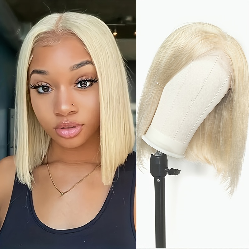 13x4 Lace Front Wig Human Hair Short Bob Wigs 13x4 Lace - Temu