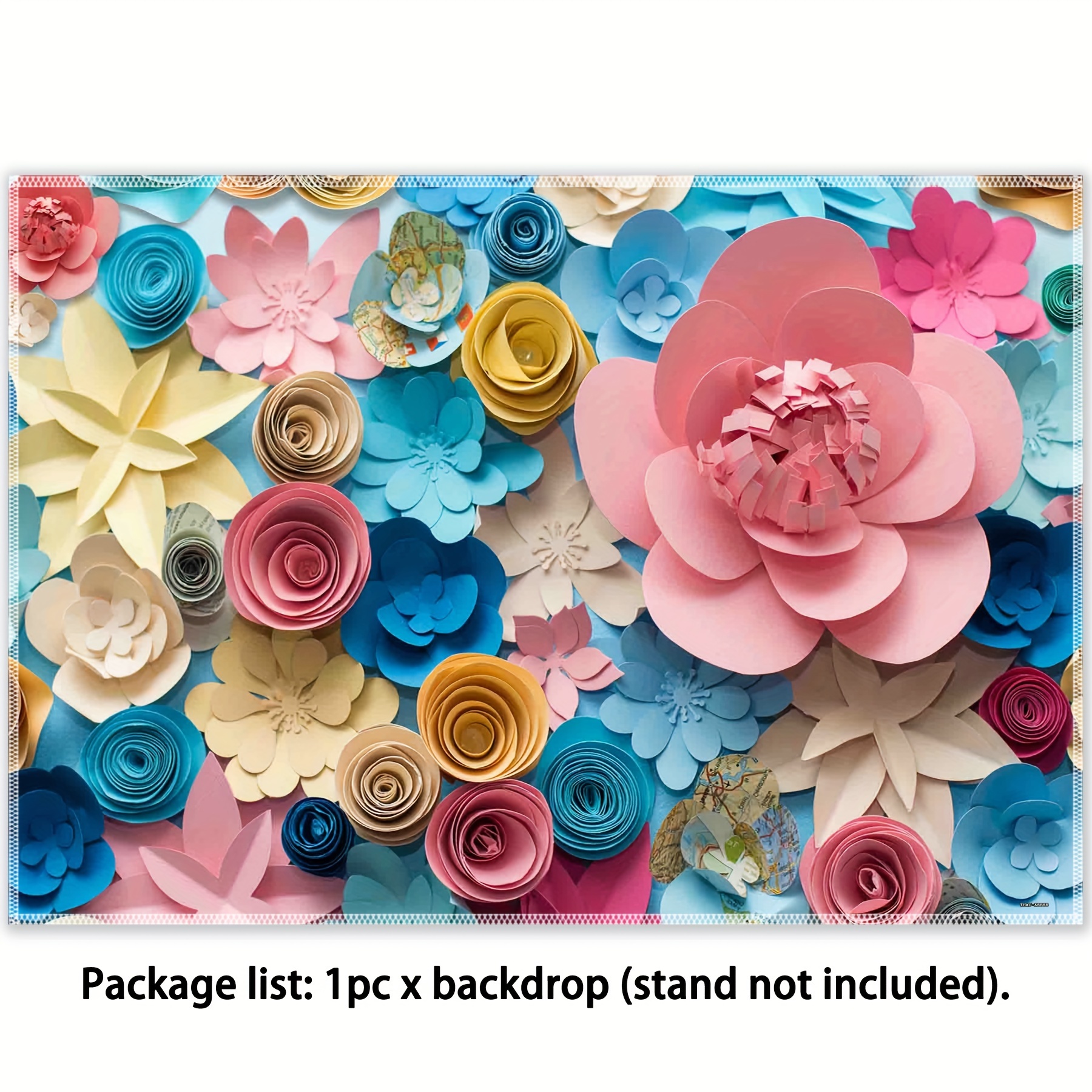 Paper Flower Backdrop Wedding Decorations