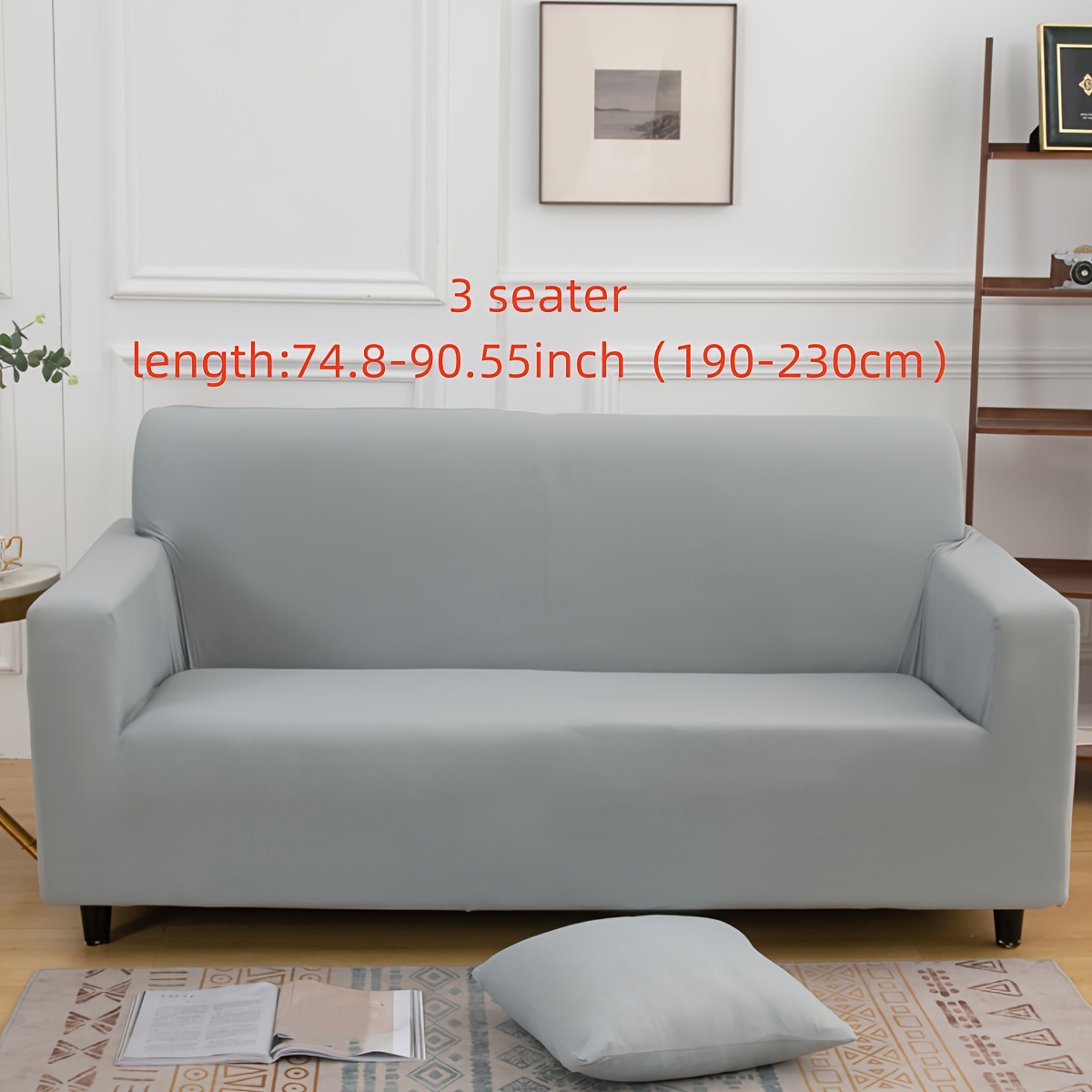 Sofa cover discount 3 seater elastic