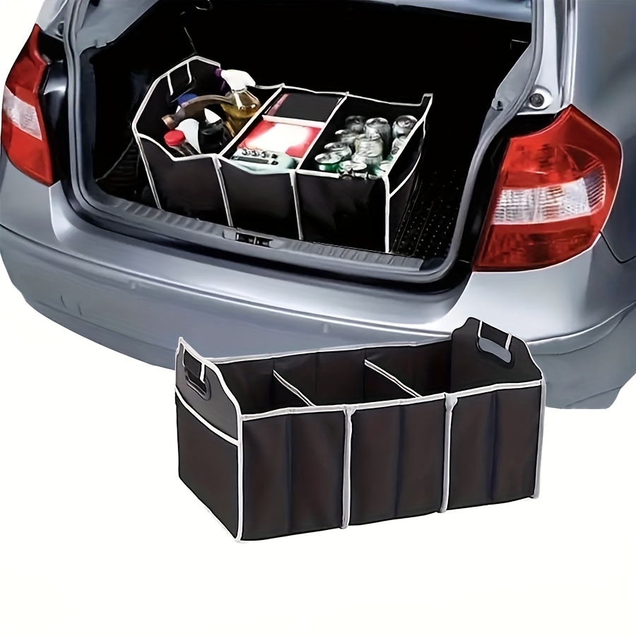 Nosxxus Auto Gepäck Organizer Faltbare Cargo Storage Container Schwarz für  Auto Kofferraumtasche für Einkauf, Ordnung, Transport, Utensilien,  Aufbewahrung