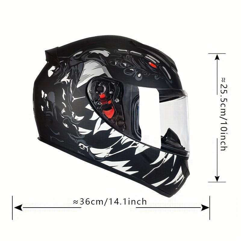 Casco Moto Deportivo Dot Certificado Mujeres Unisex Cuatro