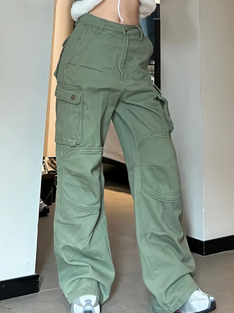 Y2k Street Style Fashion Cargo Pants Women's Casual Vintage - Temu Japan