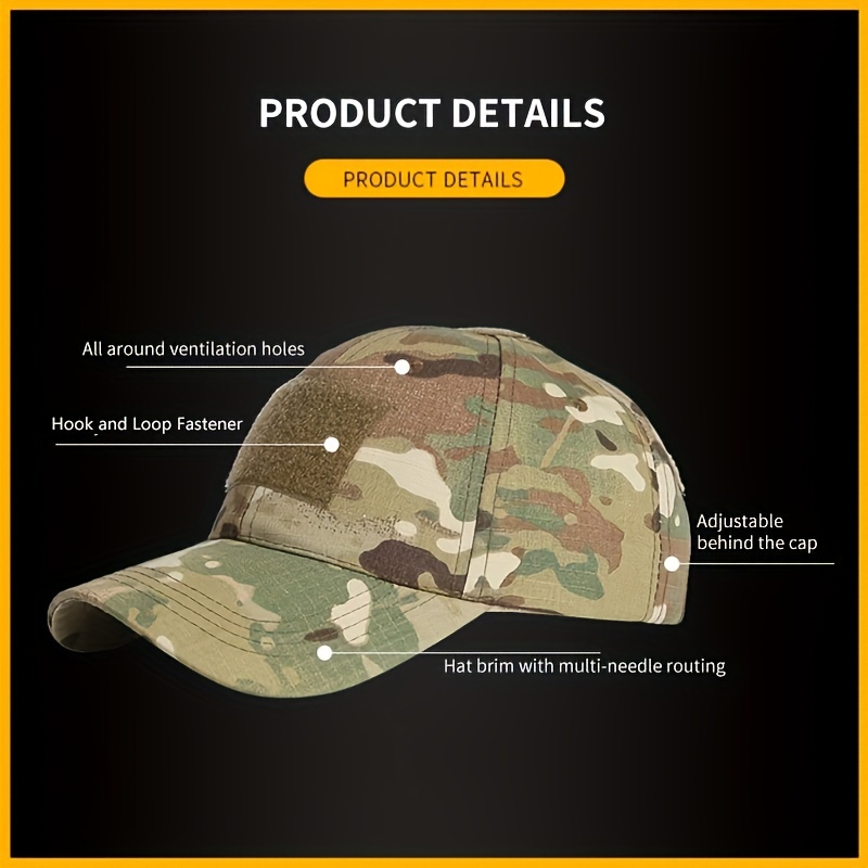New Goldfish Cracker Baseball Cap Military Tactical Cap Kids Hat