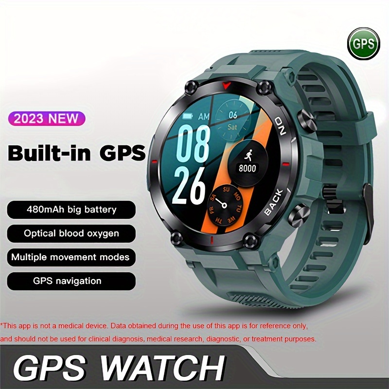 2023 New Gps Smart Watch Men For Xiaomi Android Ip68 Waterproof Sports  Watches 1.32'' Round 480 Mah Fitness Smartwatch Swimming - AliExpress