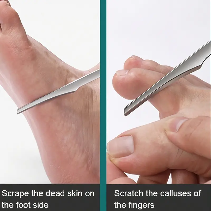 Stainless Steel Foot Callus Reomver Knife Foot Dead Skin Remover