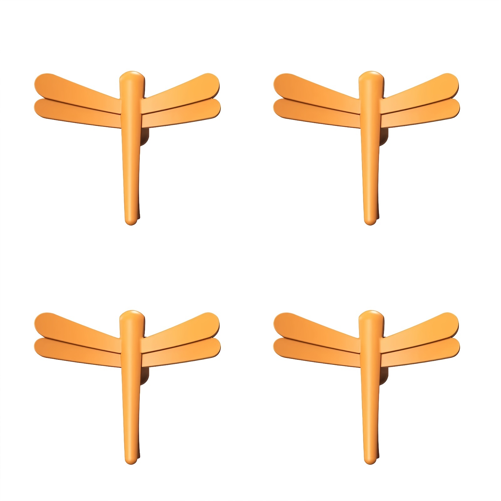 Small Plastic Adhesive Hooks (max) Cut Dragonfly - Temu Canada