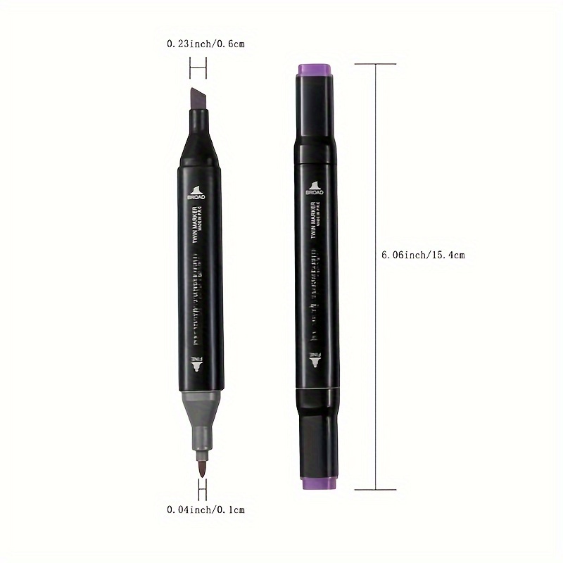 Wholesale 168 Dual Brush Alcohol Felt Manga Pencil Marker For Sketching And  Art School Supplies Available In 80/60/40/211025 From Kuo10, $29.85