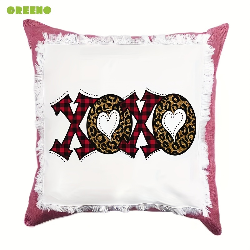 Tatuo 20 Sublimation Pillow Covers Blank Polyester Throw Pillow Covers 17.7  x 17.7 Inch Heat Transfer Pillow Covers with Zipper for Sublimation