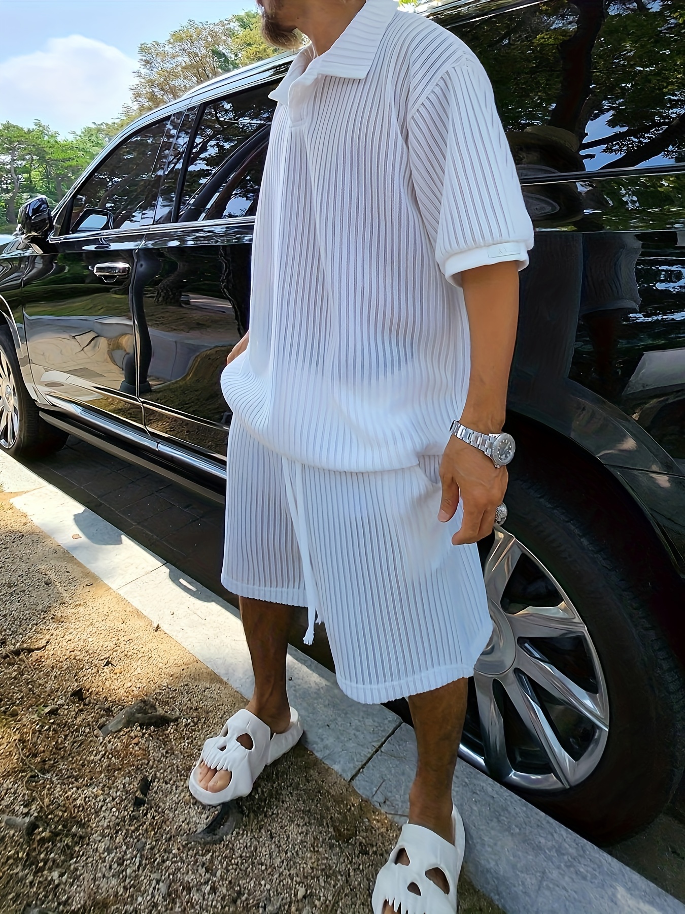 Business Casual Shirt Zomerkleding Heren Casual Delige Outfit Voor