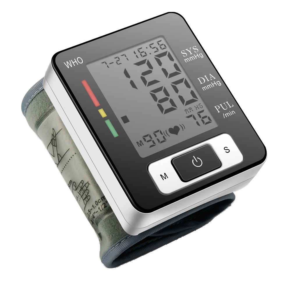 Wrist Electronic Blood Pressure Monitor Ck w358 (lithium - Temu