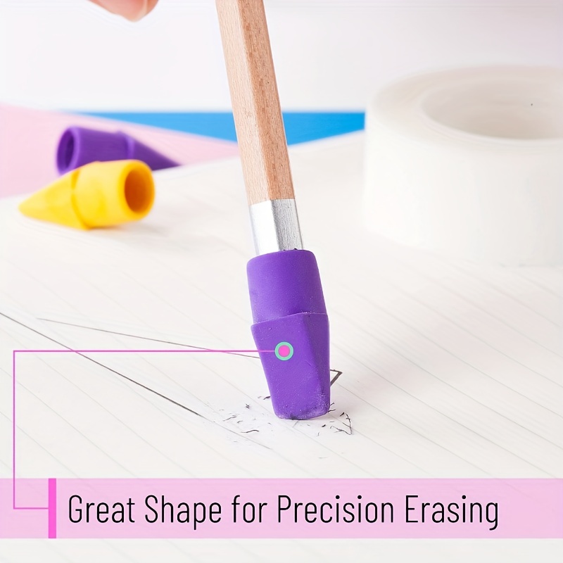 Erasers For Pencils Pencil Top Erasers Eraser Pen - Temu