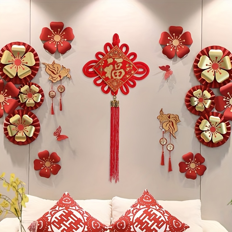 Happy Chinese New Year Wall Hanging, Arts & Crafts