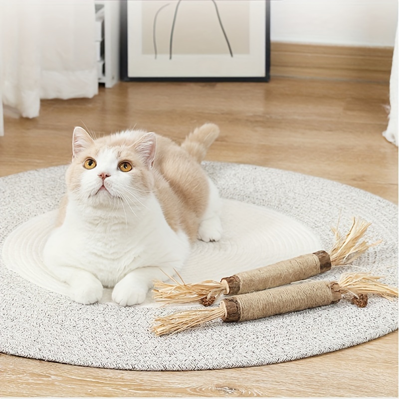 Interactive Cat Toy Set With Silvervine Matatabi Sticks For - Temu