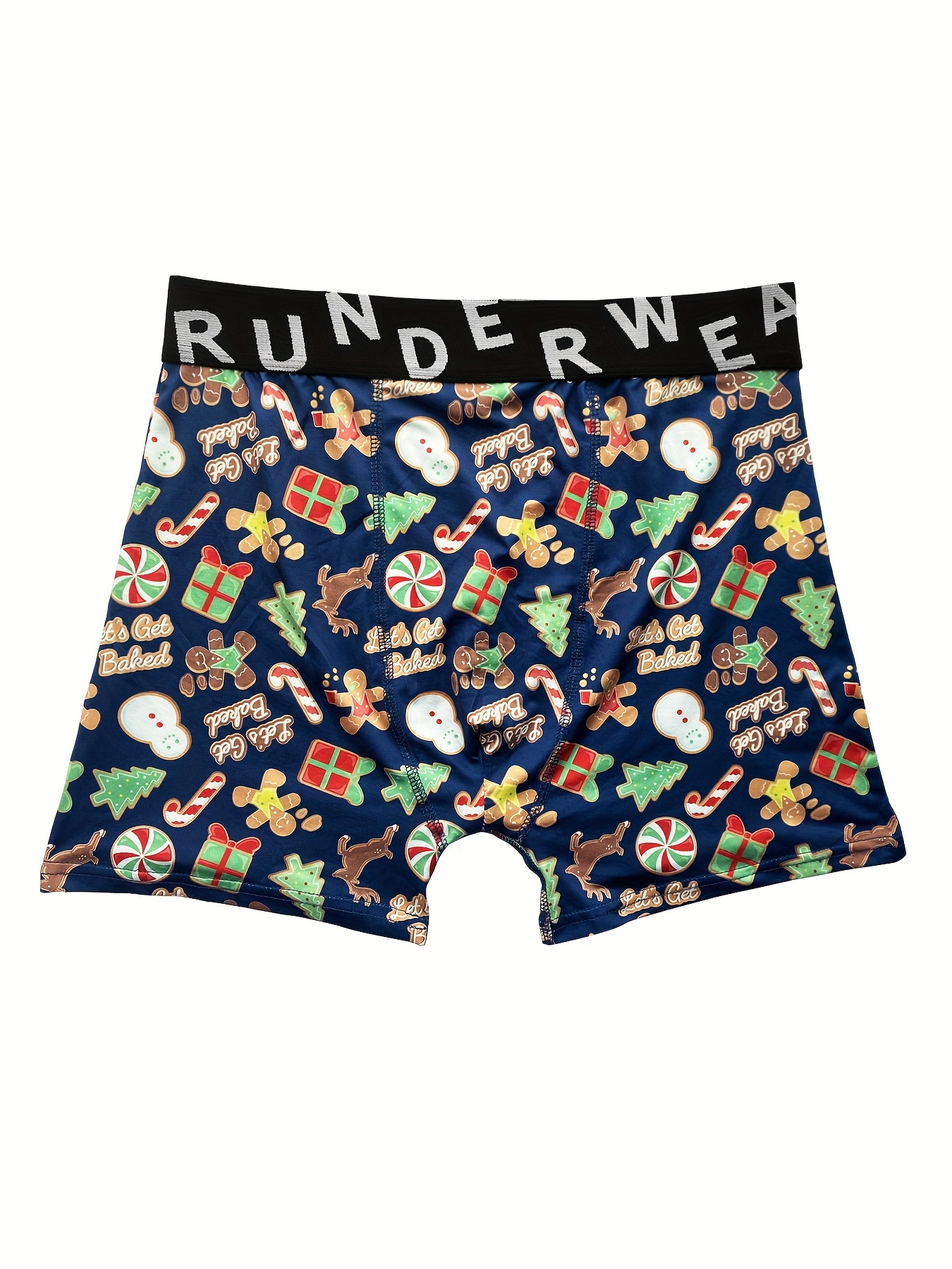 Baseball Print Novelty Boxer Underwear, Boy Size- Large and Small