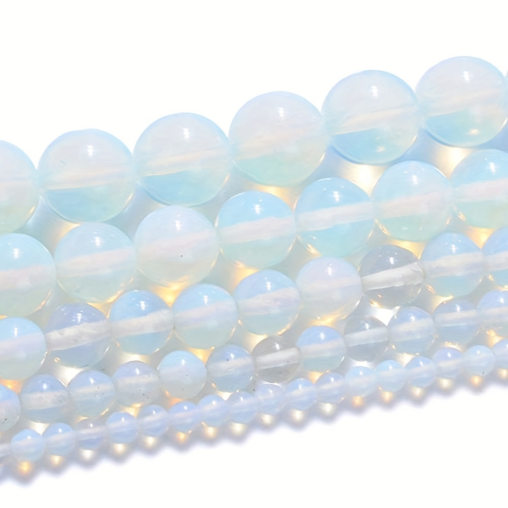 Natural Stone Opal Beads for DIY Bracelets Bangles Necklaces