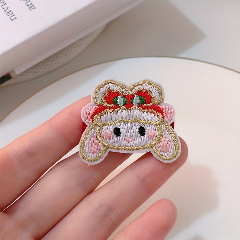 Chinese Style Lion Dance Hairpin Girls Embroidery Hair - Temu