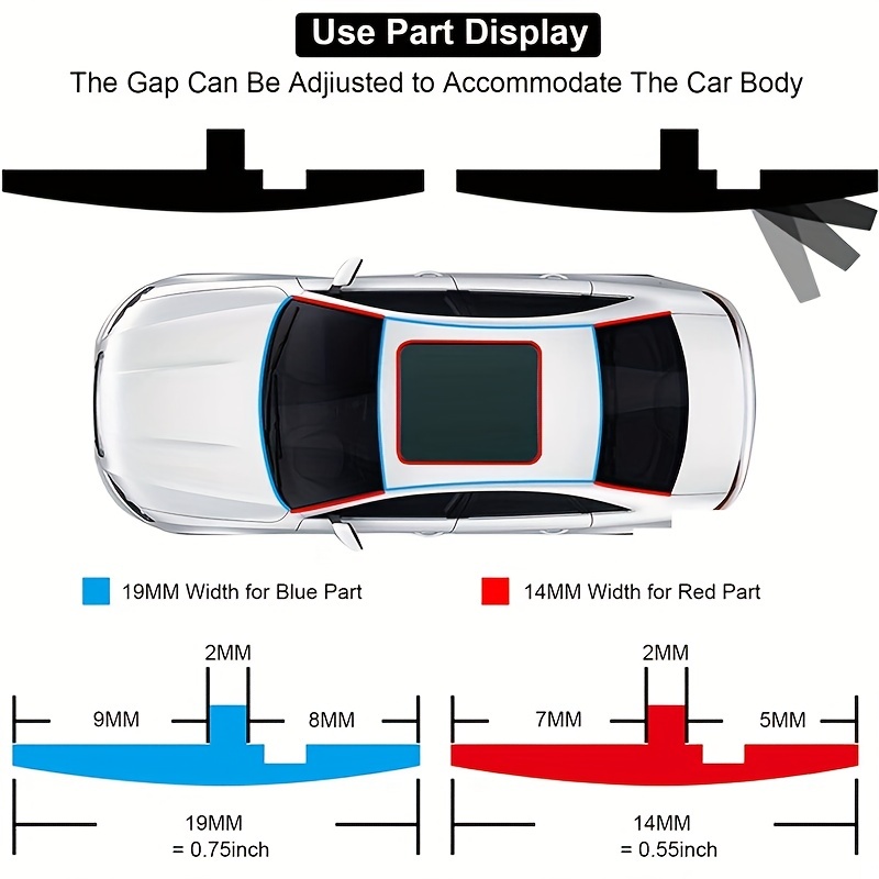 Car Seals Edge Sealing Strips Auto Roof Windshield Sealant - Temu