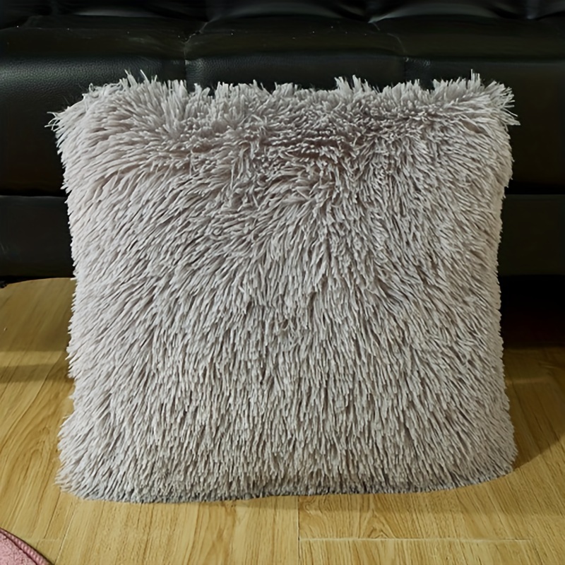 Fluffy sofa fashion pillows