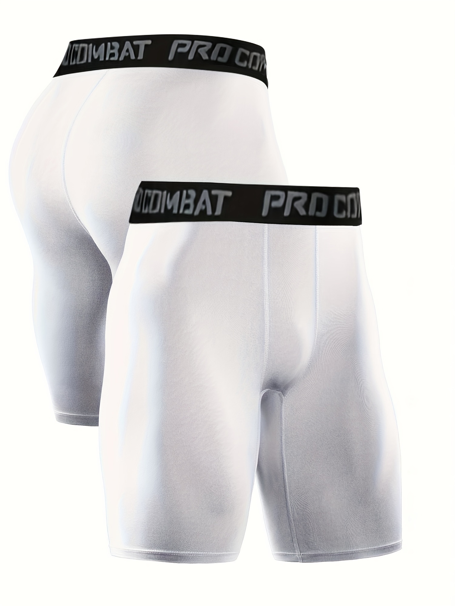 Men's Geometric Print Compression Shorts Quick Drying - Temu United Arab  Emirates