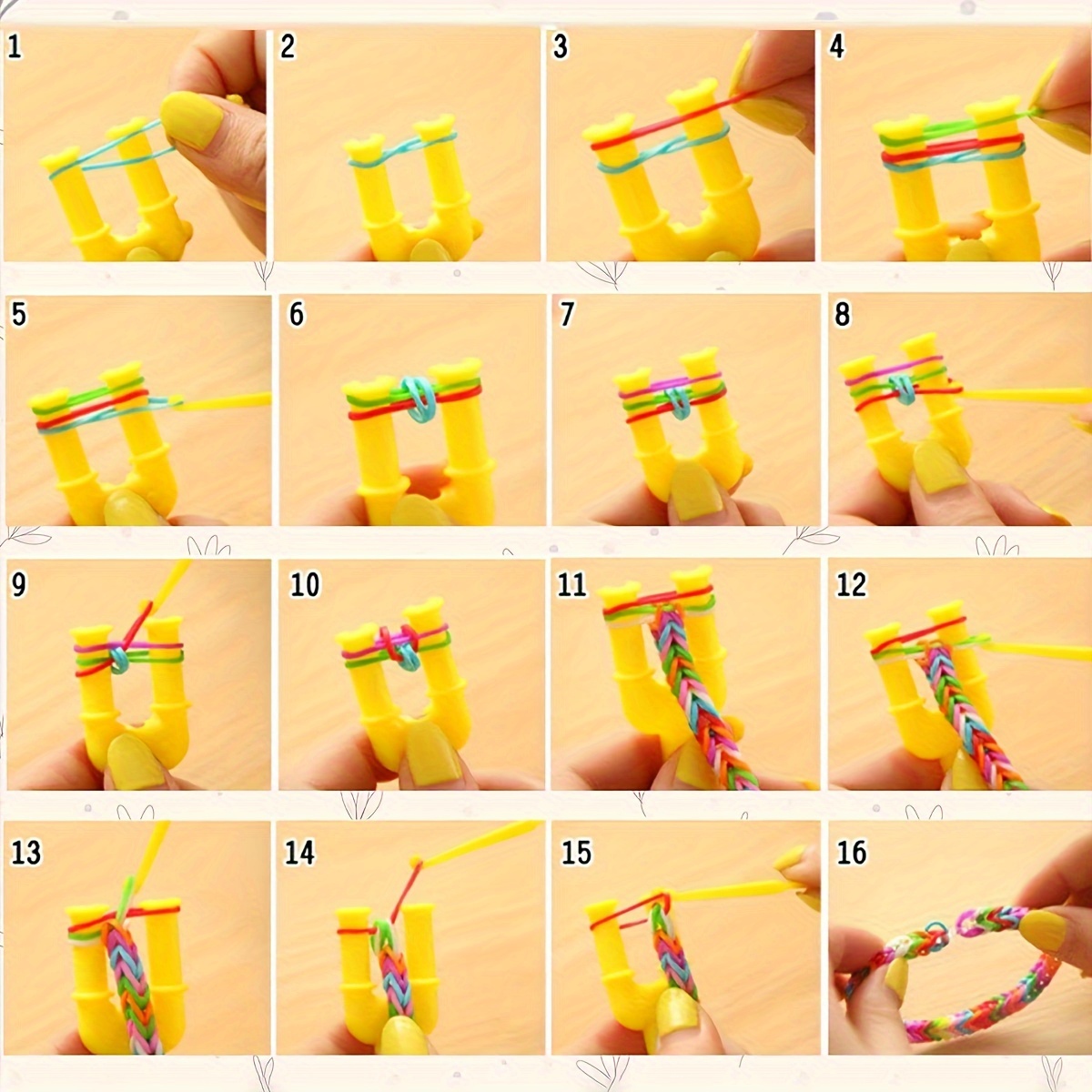 How to make a rainbow loom ring or bracelet without an S or C clip! #r, rainbow loom tutorial
