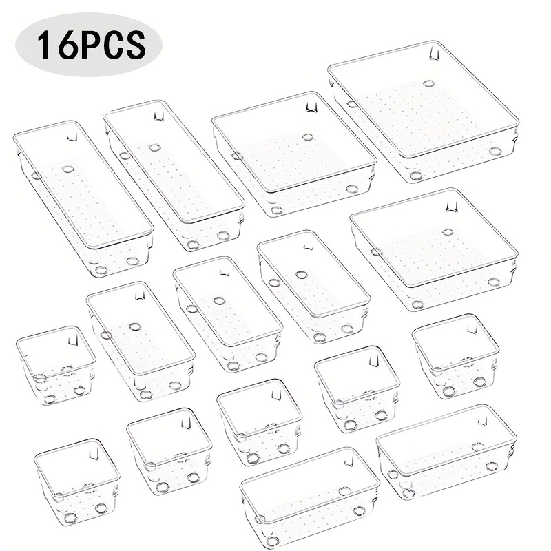 de plástico para cajón Caja de gabinete de cocina para cubiertos