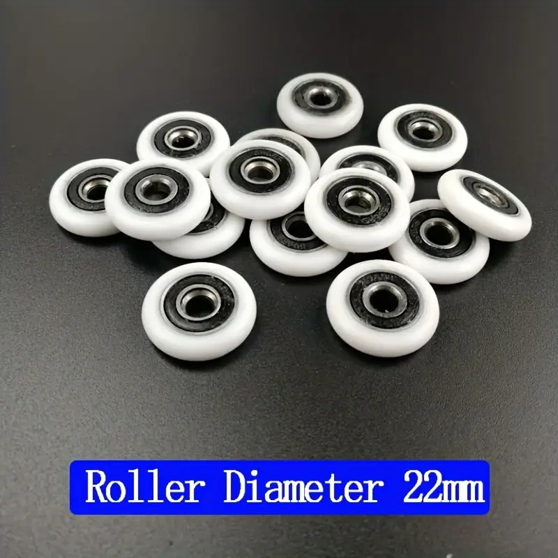 Rulli Per Cassetti 29mm - Confezione Da 8 Pezzi In Plastica Con Dadi Per Sostituzione - Foto 6