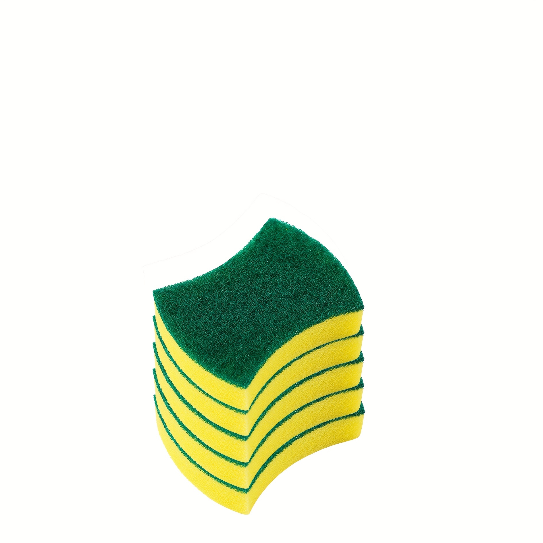 Polyester Cleaning Sponge for Kitchen Daily Use - Pack of 30pcs