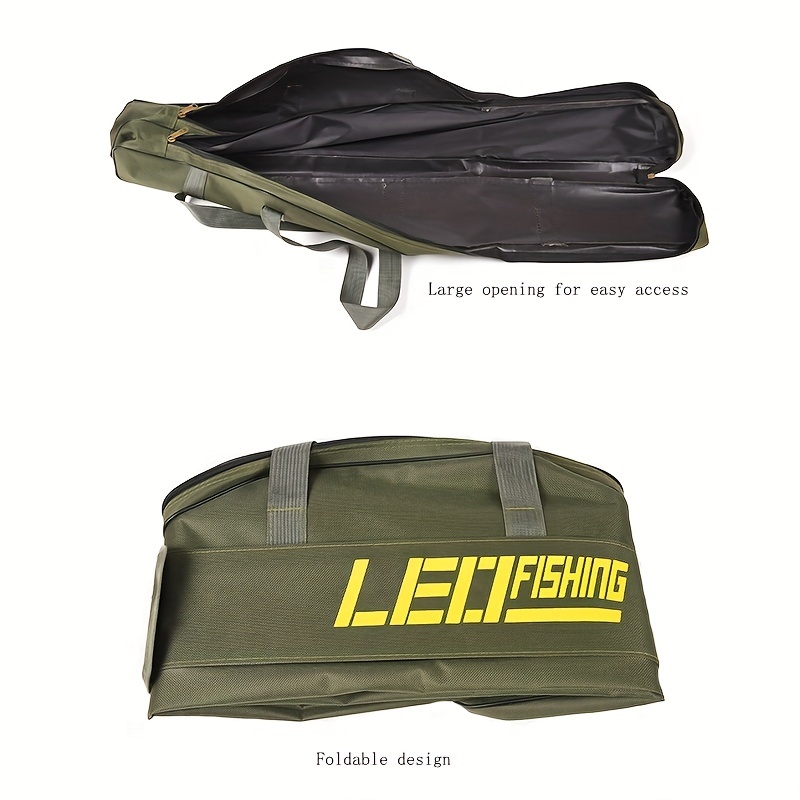 Fishing Rod Reel Bag, Carry Case Carrier, Storage Organizer, Rod Case  80cm