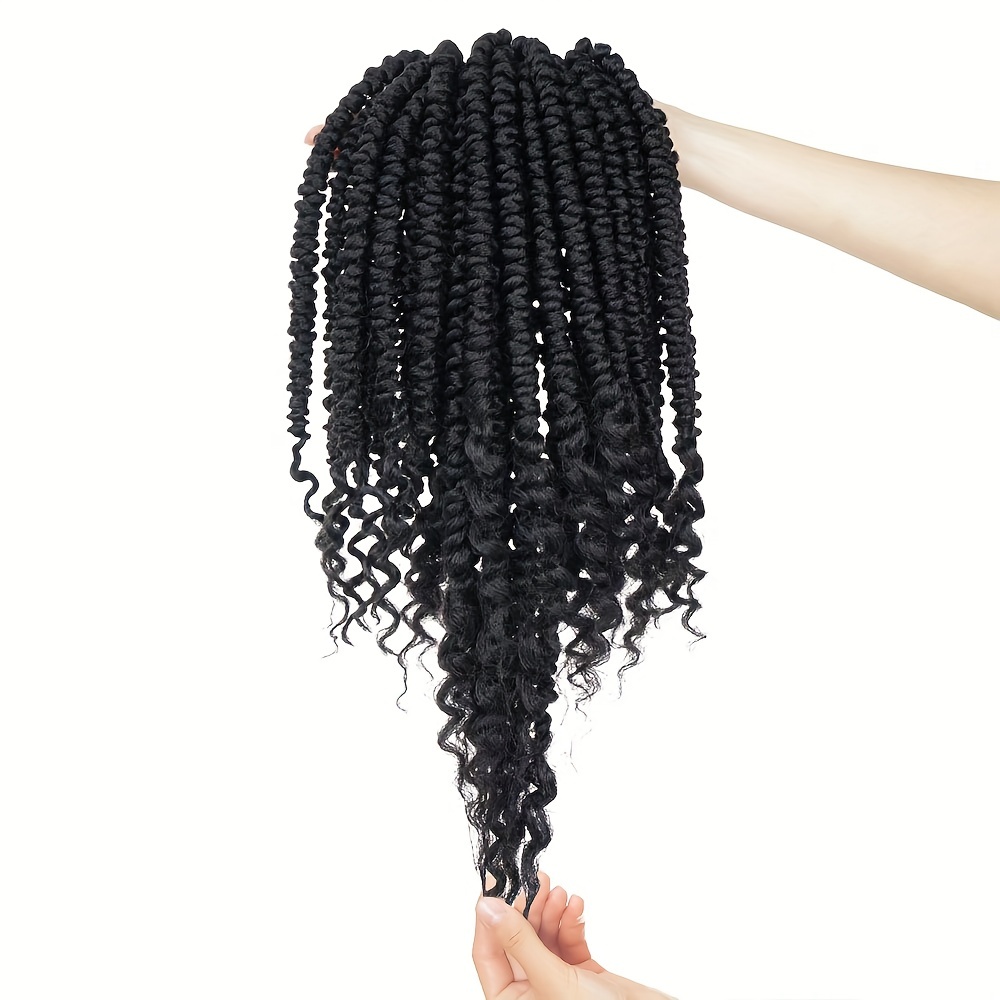 Passion Twist Hair Pre twisted Passion Twist Crochet Hair - Temu