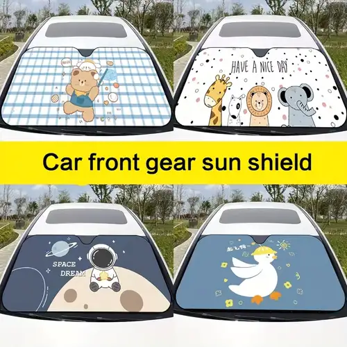 Sommer Cartoon Auto Sonnenschutz Sonnenschutz Frontscheibe