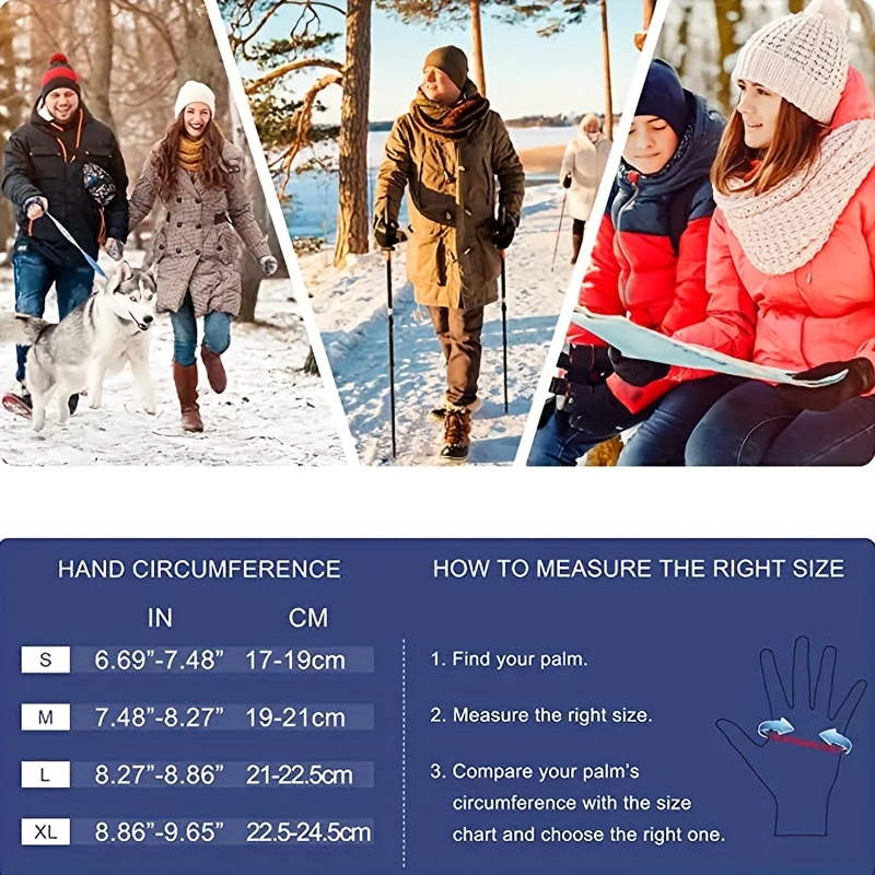  ORGJWD - Guantes de esquí cálidos de terciopelo para otoño e  invierno, lindos guantes de esquí para mujer con pantalla táctil (color  negro-JoJo's Bizarre Adventure1, talla : 1) : Ropa, Zapatos