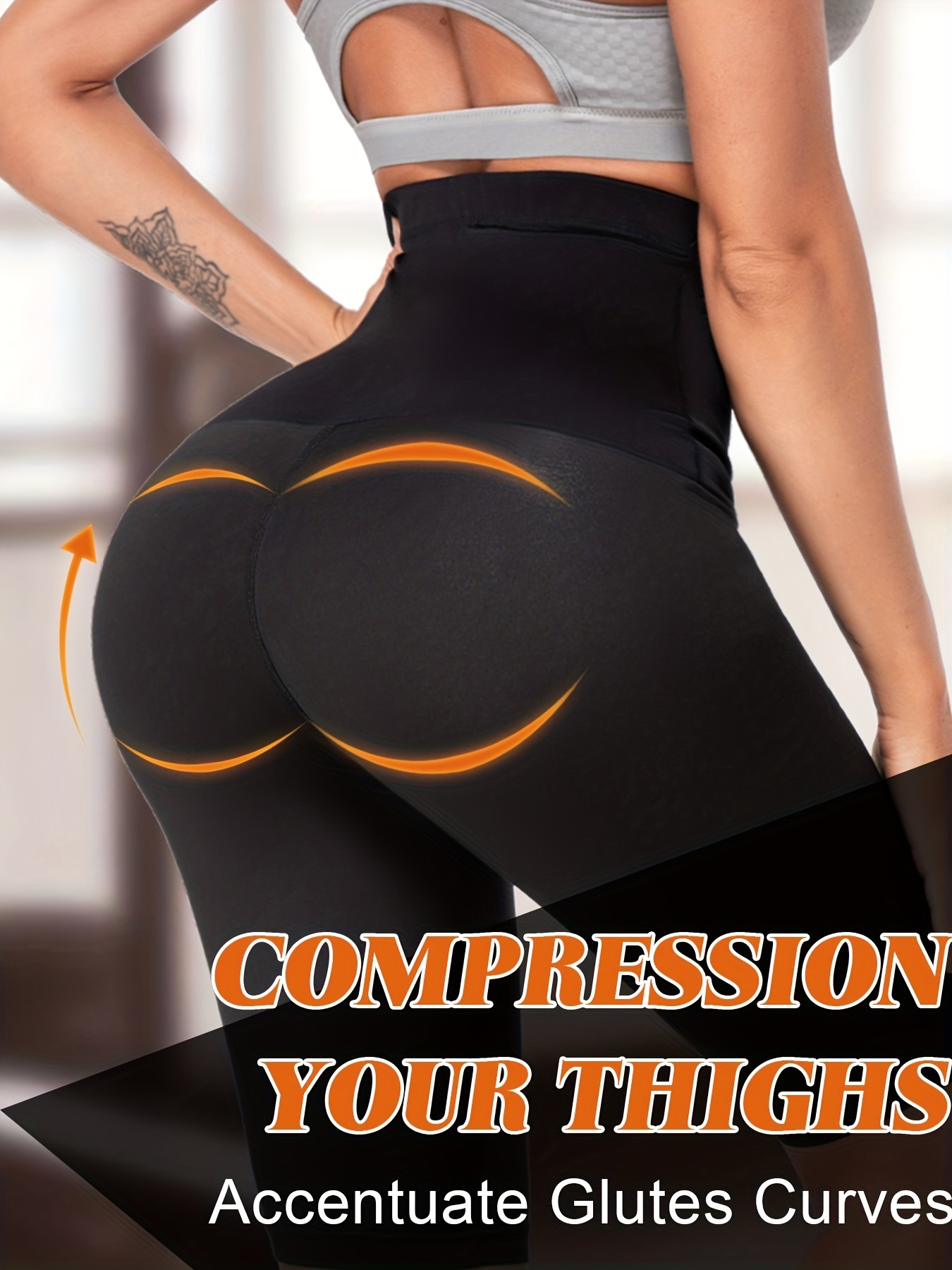 Junlan High Waist Slimming Shorts Tummy Control Compression - Temu