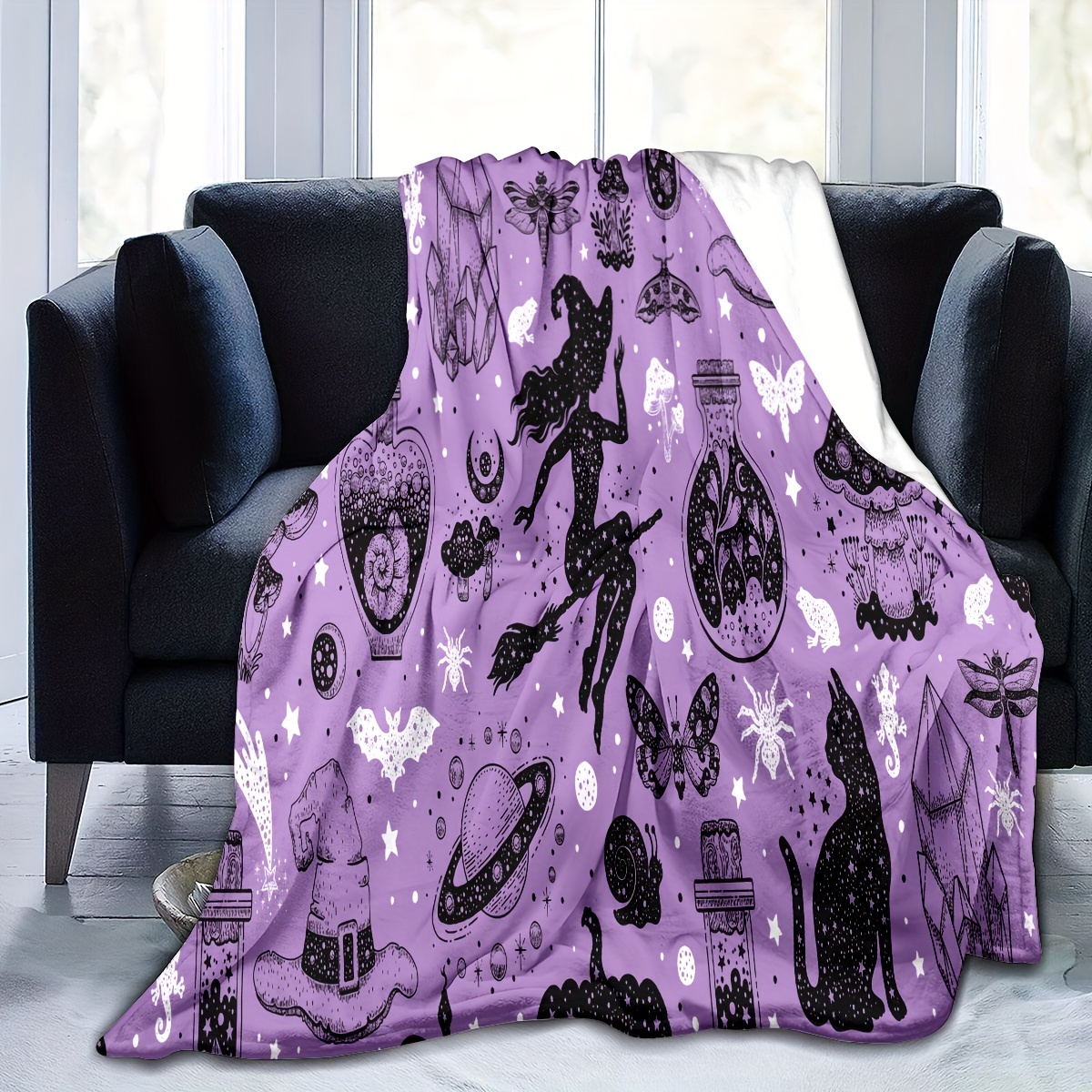 Fuzzy cheap halloween blankets