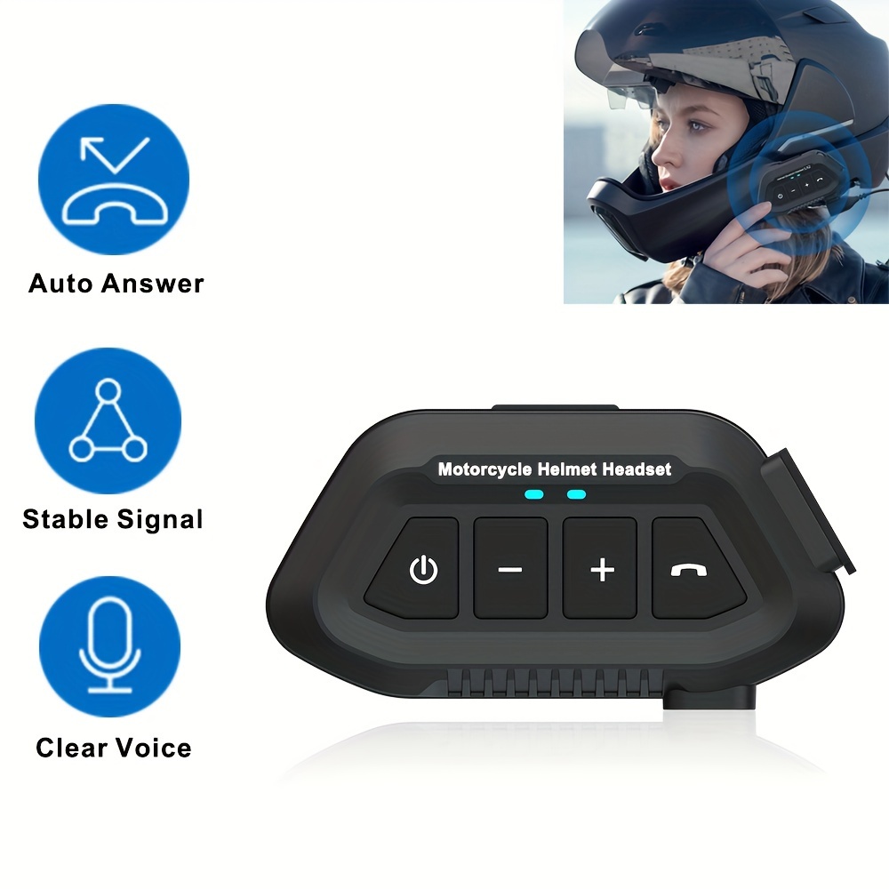 FreedConn KY-Pro Motocycle Helmet Waterproof and Wireless Bluetooth He