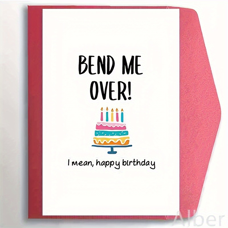 Birthday Cards For Him Or Her Funny Birthday Cards For - Temu