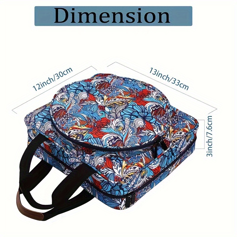 Portable Embroidery Storage Bag National Style Backpack - Temu