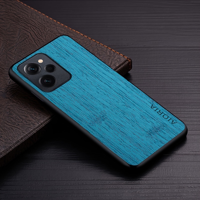 For POCO X5 Pro Case Leather Pattern Back Cover Funda Shockproof